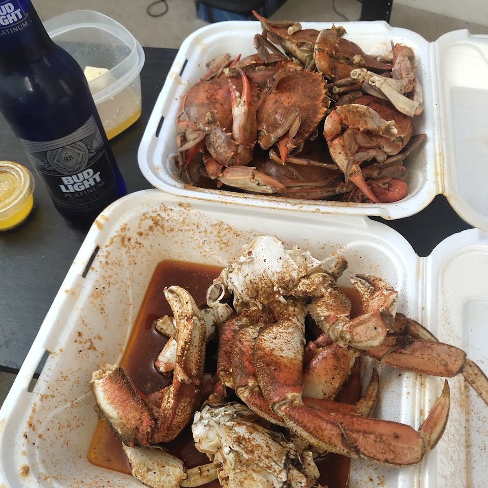 Steamed Blue Crab